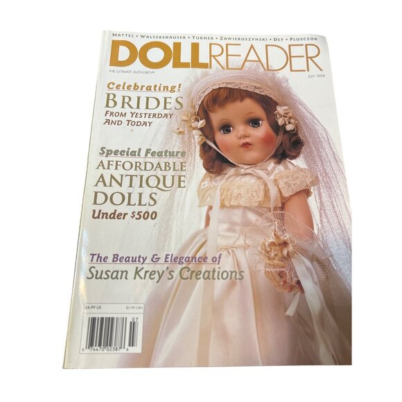 Doll Reader Magazine July 1998 Edition Celebrating Brides Susan Kreys Creations - Picture 3 of 5